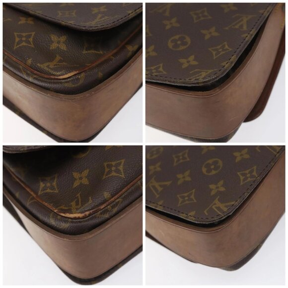 LOUIS VUITTON Monogram Cartouchiere GM Shoulder Bag Vintage M51252 Auth 129350 - Picture 15 of 15